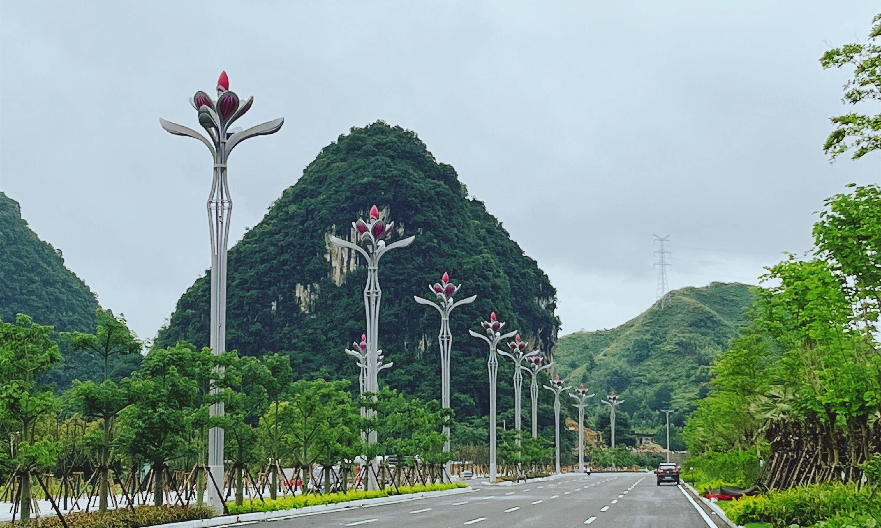 廣西河池 | “點亮”金山大道，“照亮”千家萬戶